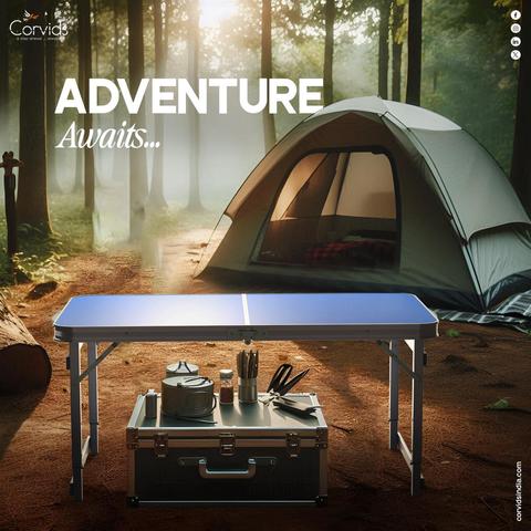Pack light, live big! 🏕️ Our folding camping table is your perfect companion for picnics, camping trips, and all your outdoor adventures. It's super compact, incredibly easy to set up, and built to last. Make your next outdoor meal a breeze! #CampingTable #FoldingTable #OutdoorAdventure #PortableGear #CampLife #OutdoorLiving

