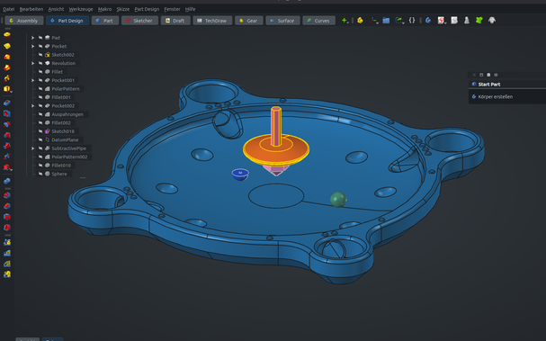 3D Software view