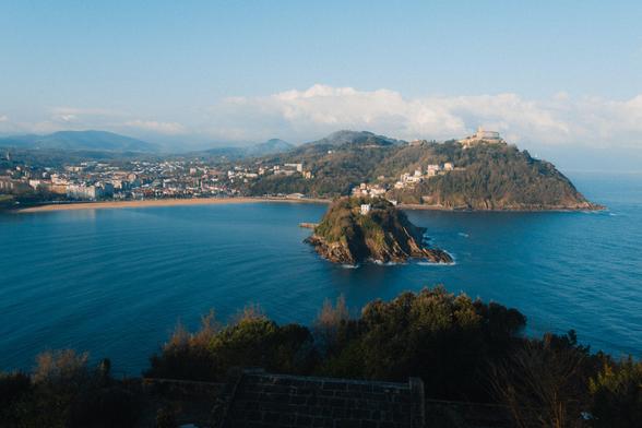 Aussicht auf San Sebastian