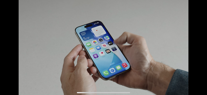 Screenshot aus der Keynote von Apple zur WWDC - Er zeigt „Ivory“
