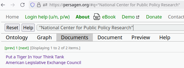  🇺🇲 National Center for Public Policy Research: Conservative Think Tank Leading America’s Anti-DEI Movement
https://www.unclosetedmedia.com/p/meet-the-conservative-think-tank
https://en.wikipedia.org/wiki/National_Center_for_Public_Policy_Research

🇺🇲 🇬🇧 🇨🇦 #Christofascism #antiLGBTQ #transgenocide

🏳️‍⚧️ #TransLivesMatter #TransRights
https://mastodon.social/@persagen/114186381298087870