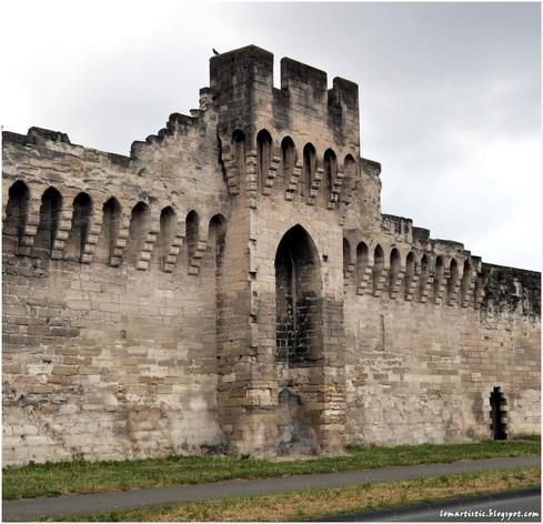 Teil einer Stadtmauer (Turm)