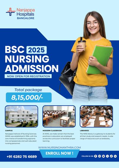 BSc Nursing Admission 2025