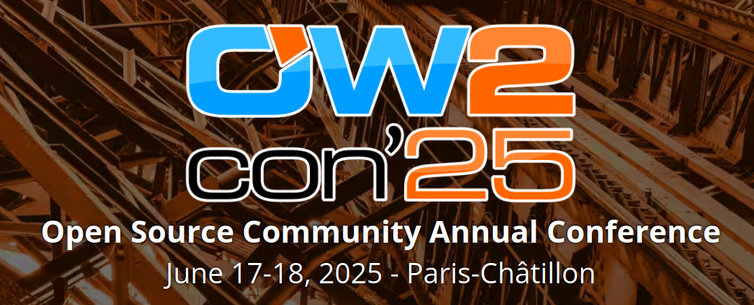 📣 J-7 avant l'OW2con ! 🎉

L'OW2con se tiendra les 17 et 18 juin 2025 à Paris-Châtillon. Organisé par OW2, cet événement gratuit rassemble développeurs, entreprises, universités et organisations pour deux jours de conférences en anglais.

👉 Plus d'infos : https://www.ow2con.org/view/2025/
#OW2con #OpenSource