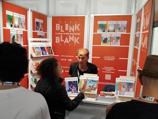 Stand Blink Blank au Mifa  Annecy 2025