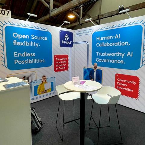 Find us at the Drupal stand (#207) at the AI Summit London 2025