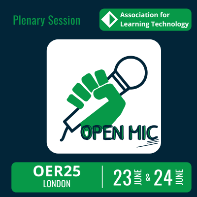 Open Mic Plenary Session 