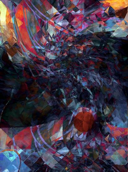 See post: it's abstract art, and reflexively difficult to describe in any meaningful way. 