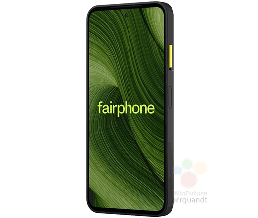 Fairphone 6 Horizon Black (front view)