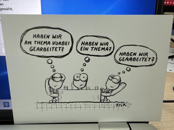 kplx cartoon postcard