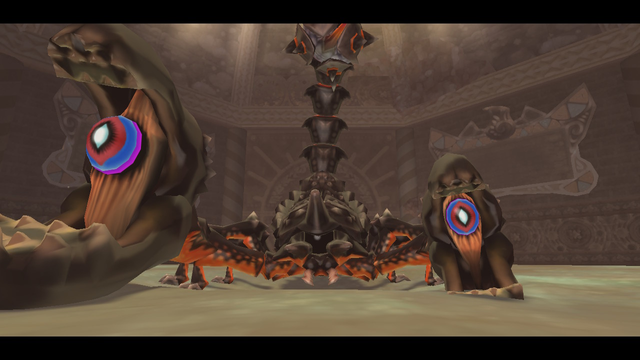 The Legend of Zelda: Skyward Sword - The boss of the Temple of Time in the Lanayru Desert