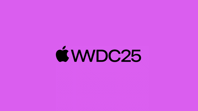 WWDC25 video title slide. It uses a shade of purple very similar to the GPU glitch out colour