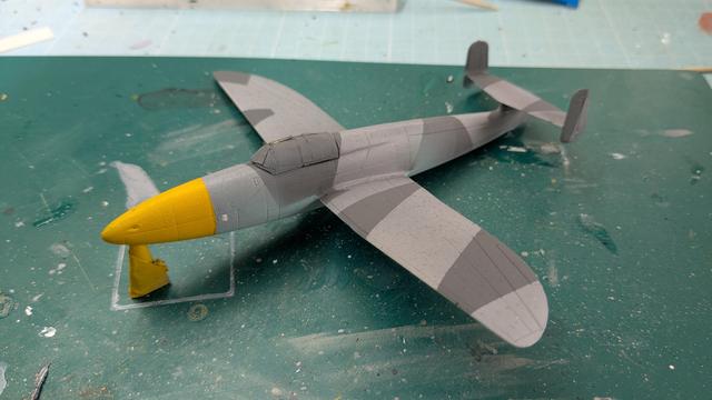Huma Heinkel He 280 T 1/72 scale model.