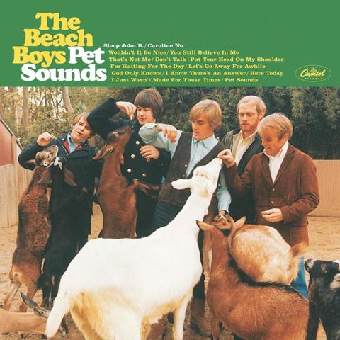 Album cover art: The Beach Boys, Pet Sounds