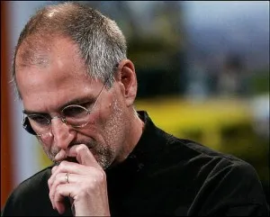 Sad Steve Jobs