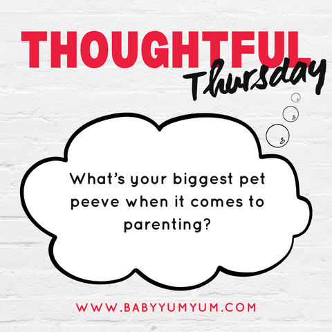 We all have one 😆 #BabyYumYum #BYY #ThoughtfulThursday #ParentingTruths #RealTalk #ParentingPeeves #MomLife #DadLife #RelatableParenting