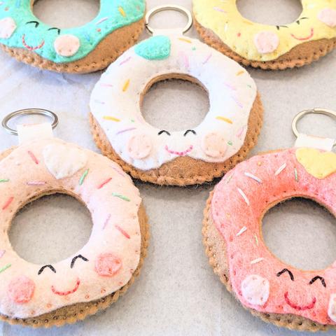 Porte-clés Donuts par l'Atelier Jocha.