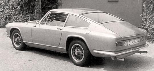 Maserati 3700 GTI Coupé, 1965, by Frua.