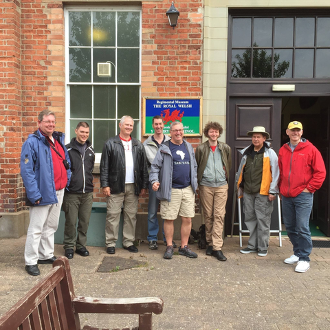 Visiting Royal Welsh Museum in Brecon