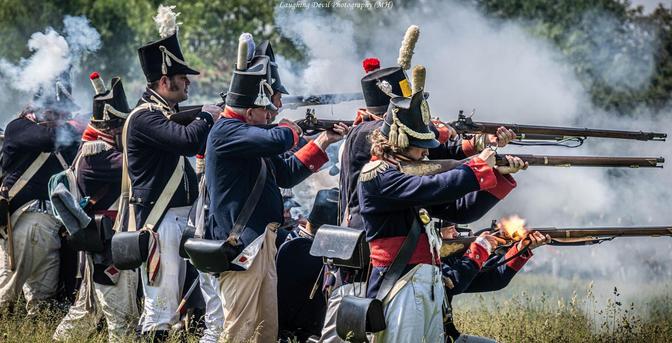 Americans firing!
