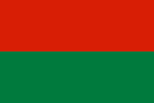 Flag of La Paz, Bolivia.