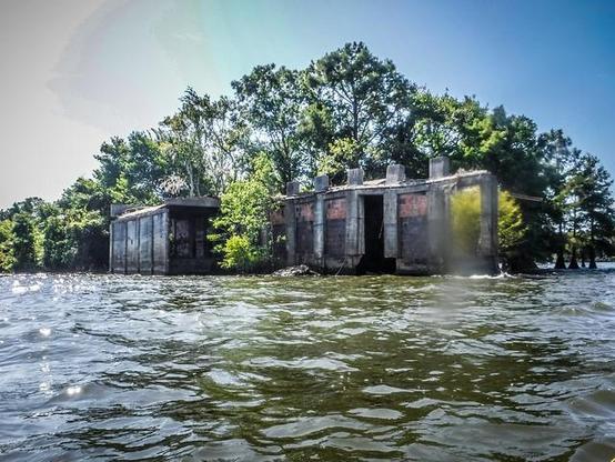 City of Ferguson: The Submerged Ghost Town Beneath Lake Marion #LakeMarion #FergusonSC #GhostTown