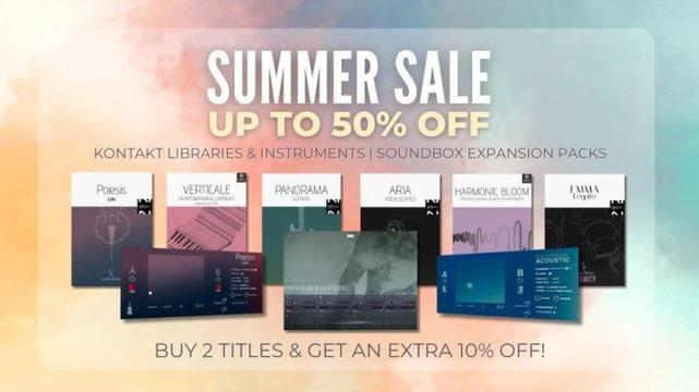 Sonora Cinematic Summer Sale