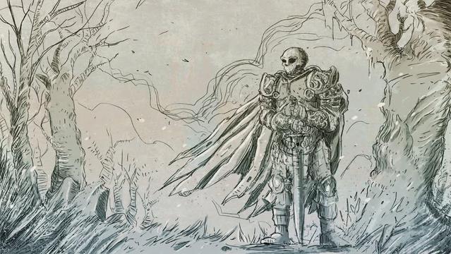 draw of a ghost from silver dragon order in Barovia dnd 5e Strahd campaign