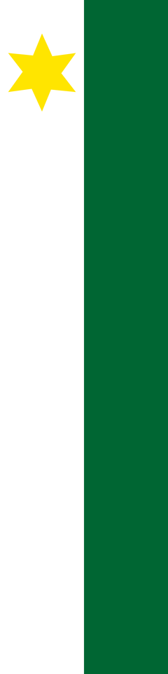 Flag of Planken, Liechtenstein.