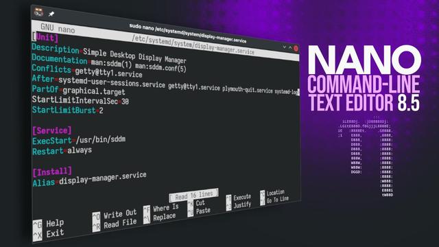 GNU Nano 8.5 command-line text editor rolls out with saved anchors, improved syntax coloring, and updated keystrokes.