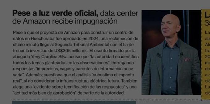 Recurso legal contra Amazon en Huechuraba