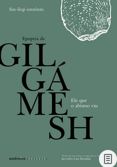 Capa do livro Gilgamesh, ele que o abismo viu