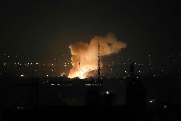 Smoke rises up after an explosion in Tehran, Iran, June 13, 2025. (Vahid Salemi/AP)