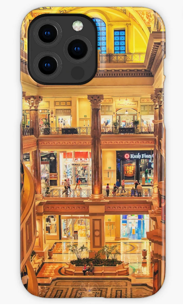 I SOLD a iPhone13 - Snap Case with my "Caesars Palace Shopping Center Las Vegas" picture. 