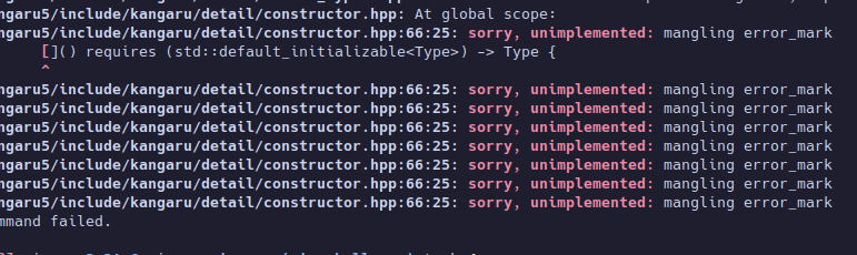 sorry, unimplemented: mangling error_mark
sorry, unimplemented: mangling error_mark
sorry, unimplemented: mangling error_mark
sorry, unimplemented: mangling error_mark
sorry, unimplemented: mangling error_mark
sorry, unimplemented: mangling error_mark