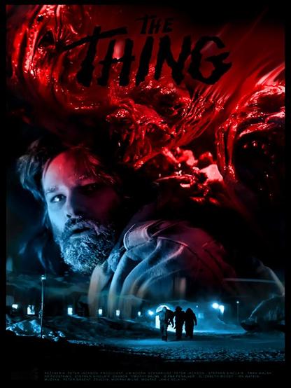 John Carpenter à toujours eu une facilité déconcertante à insufflé une ambiance particulièrement lourde , pesante et malsaine dans ses oeuvre comme si il nous forcés à nous tenir en garde contre un danger que l'on sent à la fois lointain et pourtant si proche mais toujours constant et The Thing ne déroge pas à cette règle