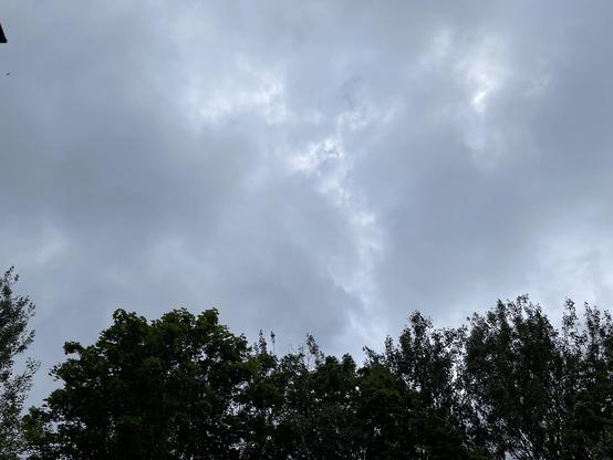 Cloudy sky in the daytime.