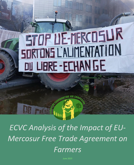 #⃣ #StopEUMercosur  ⛔ STOP EU-MERCOSUR ⛔ 𝗘𝗡 | ECVC's Analysis of the impact of EU-Mercosur Free Trade Agreement on farmers 👉 https://www.eurovia.org/en/publicaciones/ecvc-analysis-of-the-impact-of-eu-mercosur-free-trade-agreement-on-farmers-june-2025  𝗘𝗦 | Análisis de ECVC del impacto en los agricultorxs del Acuerdo de Libre Comercio UE-Mercosur 👉 https://www.eurovia.org/es/publicaciones/ecvc-analysis-of-the-impact-of-eu-mercosur-free-trade-agreement-on-farmers-june-2025  𝗙𝗥 | Analyse d’ECVC de l’impact sur les agriculteur.ice.s de l’accord de libre-échange UE-Mercosur 👉 https://www.eurovia.org/fr/publicaciones/ecvc-analysis-of-the-impact-of-eu-mercosur-free-trade-agreement-on-farmers-june-2025  #StopEUMercosur  #FoodSovereignty  #SoberaniaAlimentaria  #SouveraineteAlimentaire   #StopUEMercosur 