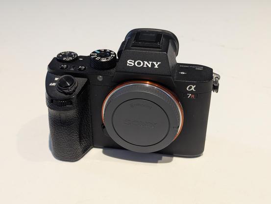 Camera body only photo of my Sony A7RII for sale 