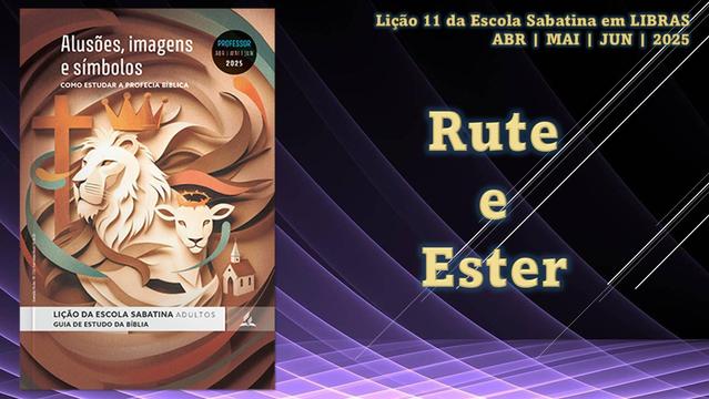 LIÇÃO 11 DA ESCOLA SABATINA EM LIBRAS - 2º TRIMESTRE DE 2025
#liçãodaescolasabatinaemlibras

Tema: RUTE E ESTER #shorts #libras #rute #ester #soberania #salvação #fidelidade #caráterdedeus

🎦 Acesse o vídeo: https://youtu.be/ecT6R4-9Buk