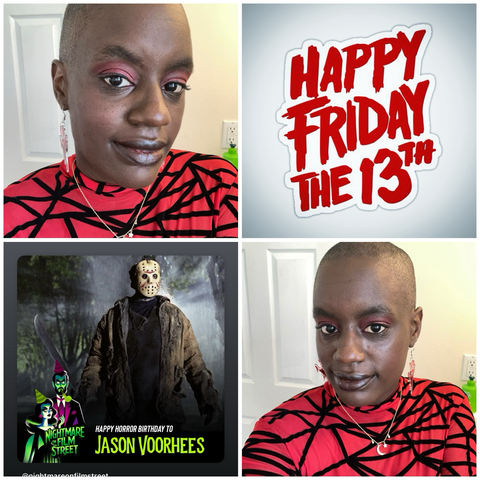 A day in my life Friday the 13th edition words by Janeen g