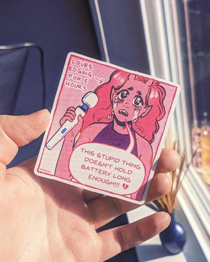 The sticker that comes with the first 25 copies again, but this time it's a photo.