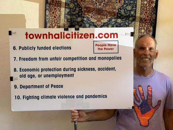 6-10 of the Town Hall Citizen.com platform