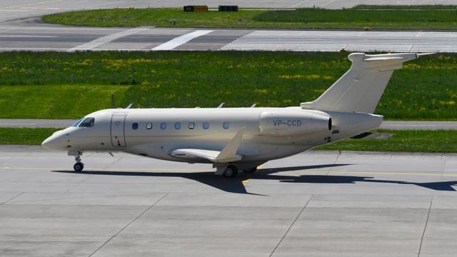 Gama Aviation (Cayman Islands) Embraer E550-500 Legacy MSN 55020118 Zurich, Switzerland