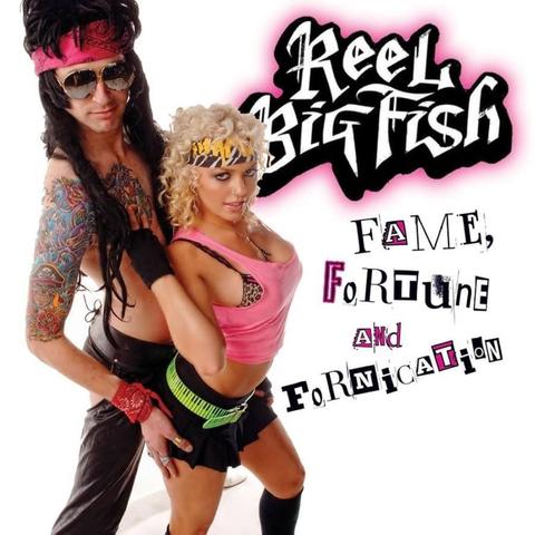 An image of the cover of the album 'Fame, Fortune, And Fornication' by Reel Big Fish