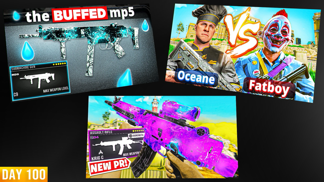 3 Recent Thumbnails (day 100)