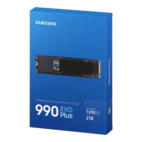 Samsung SSD 990 EVO Plus 2 To NVMe M.2 PCIe

