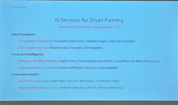 AI services for smart farming