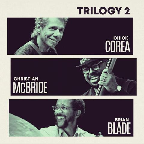 An image of the cover of the record album 'Trilogy 2 (Live)' by Chick Corea