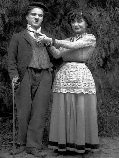 Petit classique avec Charlie Chaplin et Minta Durfee
